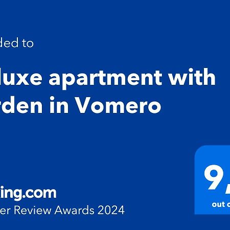 Deluxe Apartment With Garden In Vomero ナポリ エクステリア 写真